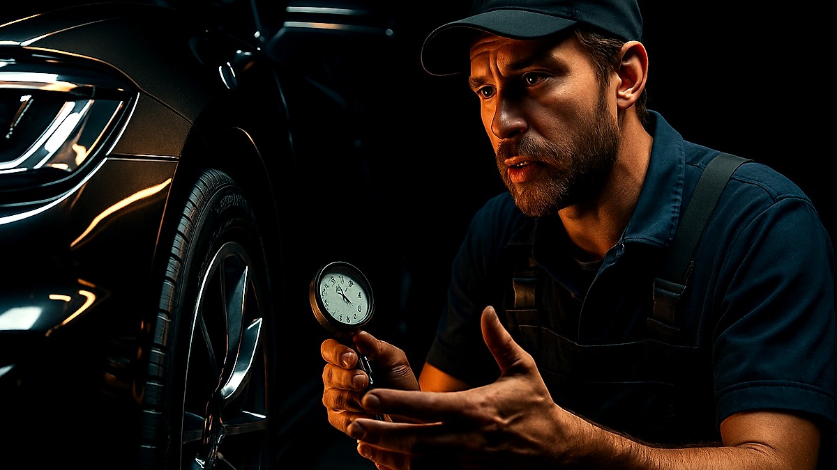 Ein Mechaniker erklärt, warum der Reifendruck so wichtig ist